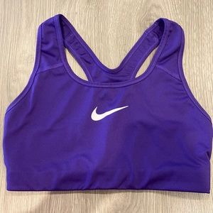 Purple Nike Pro Sports Bra